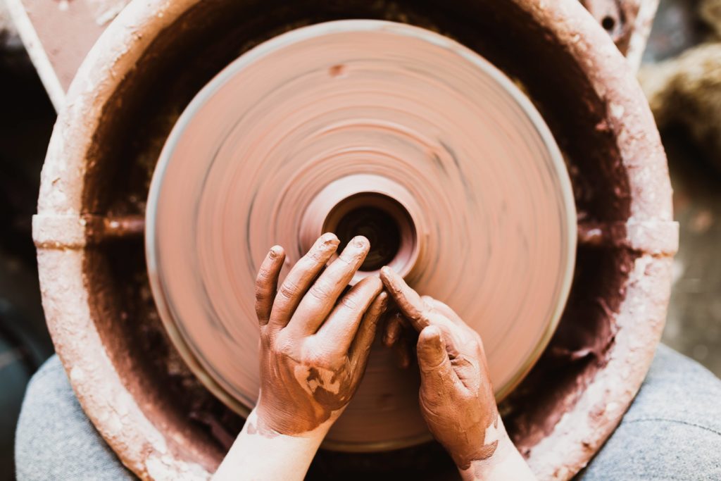 Pottery Wheel Process