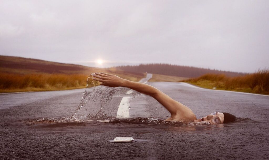 Swimmer-in-the-Roadway-1