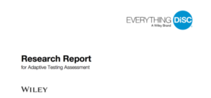 DiSC research report cover