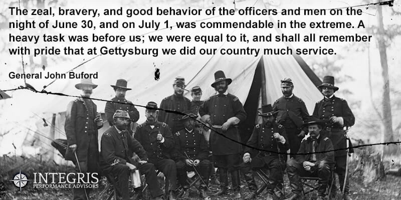 Zeal bravery and good behavior John Buford