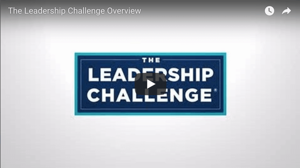 leadership challenge overview video screenshot